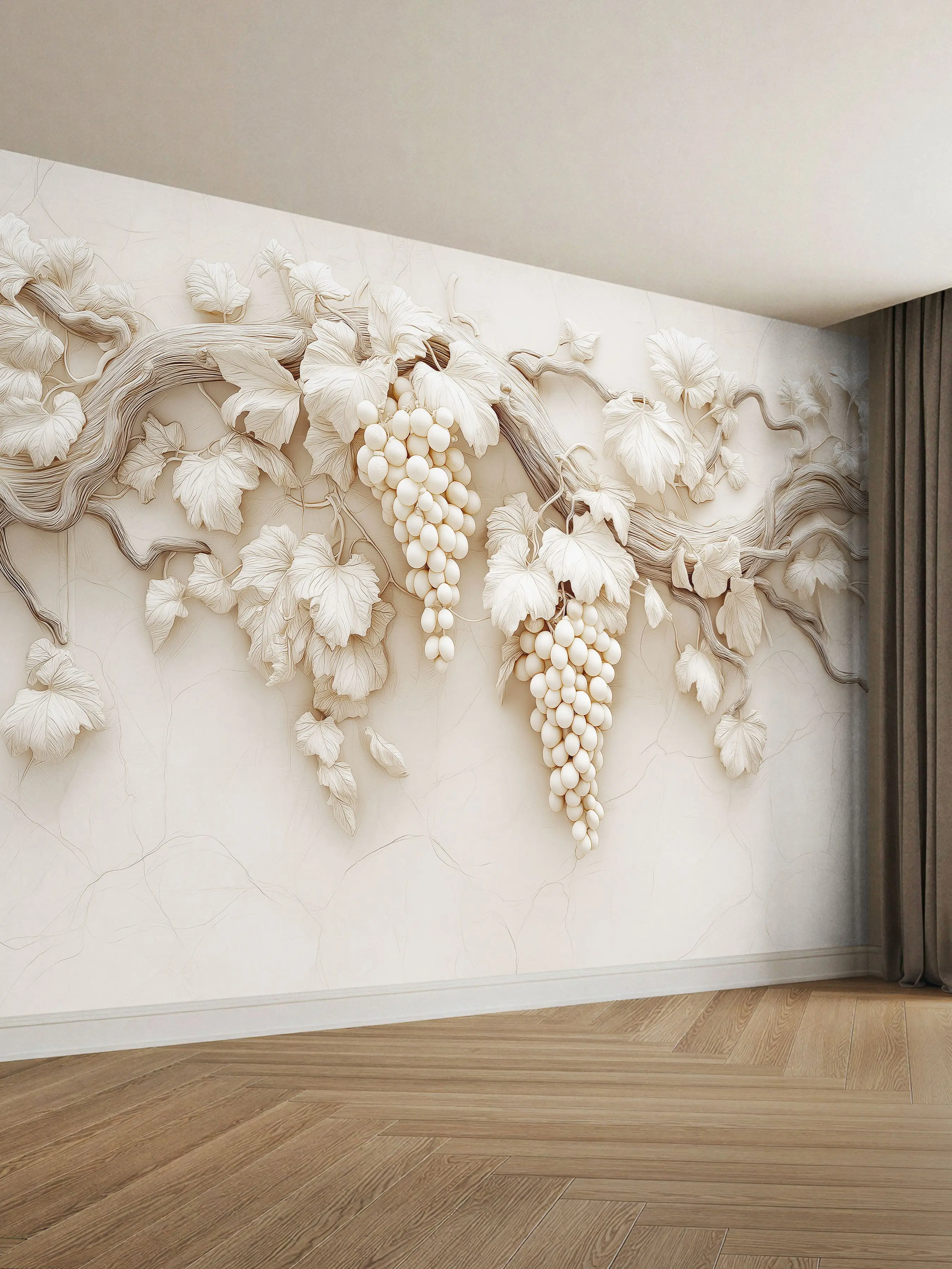 Виноград, 3D-барельеф