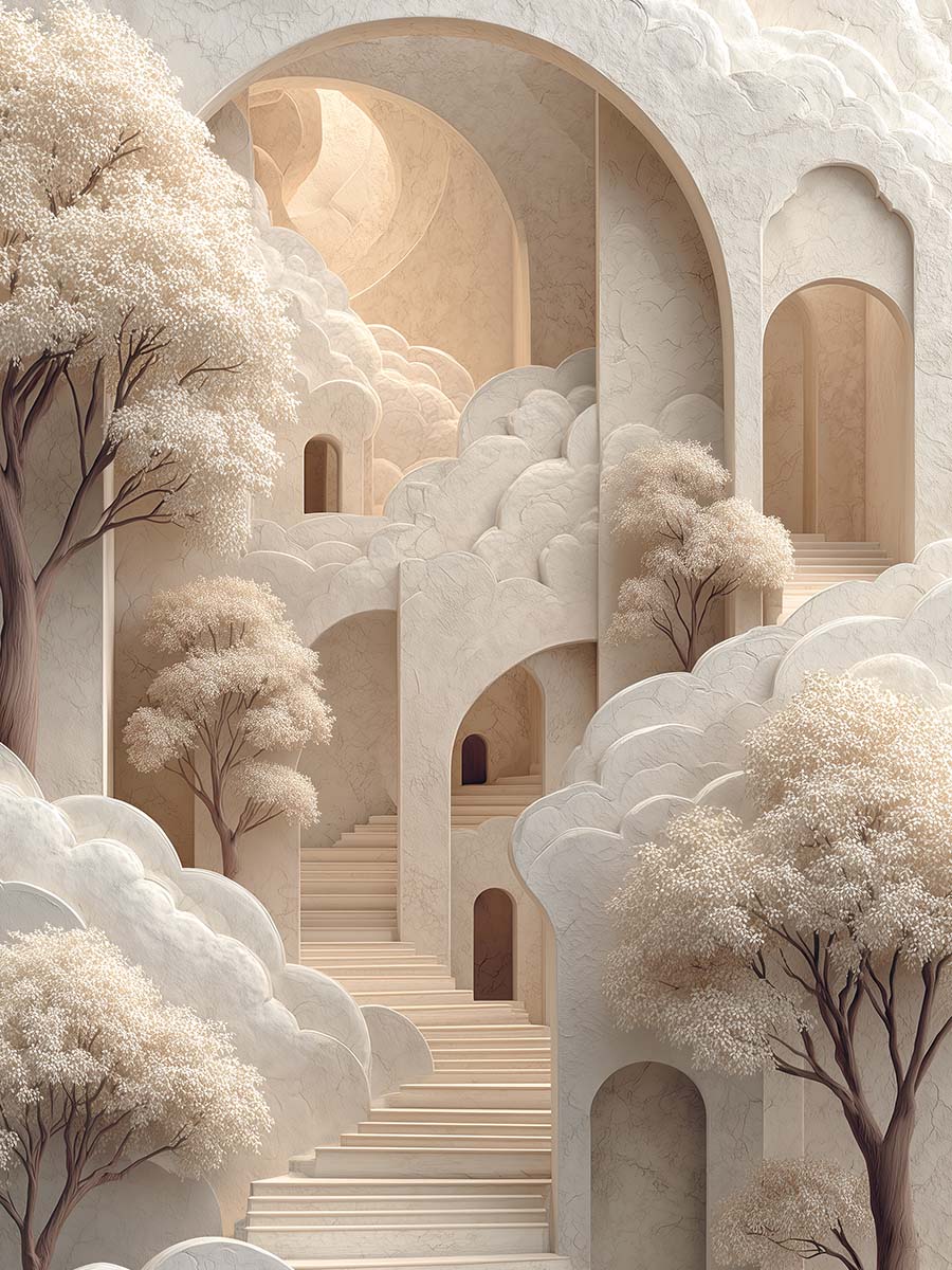 Арка, 3D-барельеф