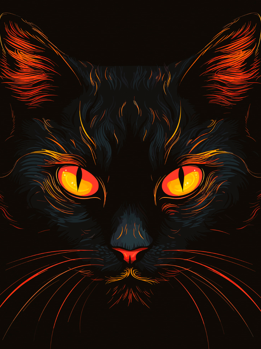 Чёрный кот