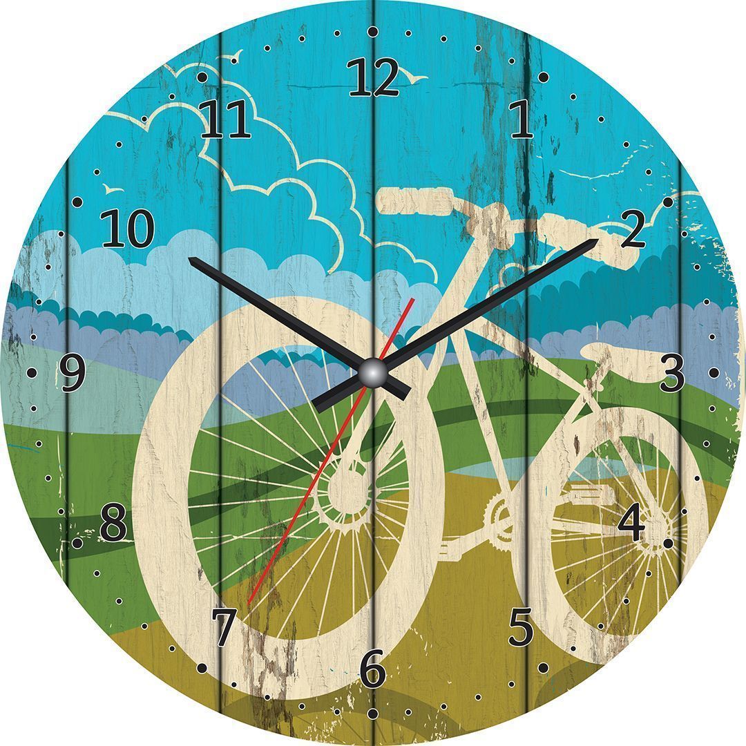 Настенные часы Велосипед - купить недорого в интернет-магазине Postermarket в Москве
