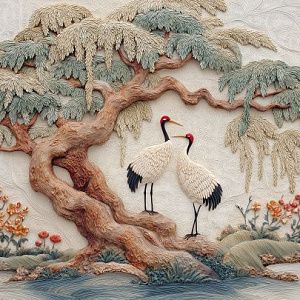 Танец журавлей