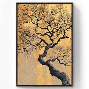 Китайская живопись по золоту