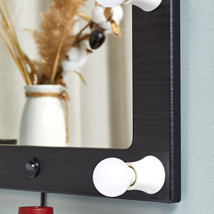 Гримерное зеркало, квадратное малое