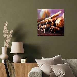 Корица и грецкий орех