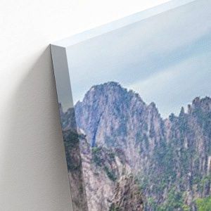 Горный хребет в Китае. Хуаншань