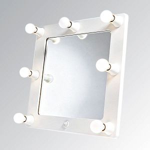 Гримерное зеркало, квадратное малое