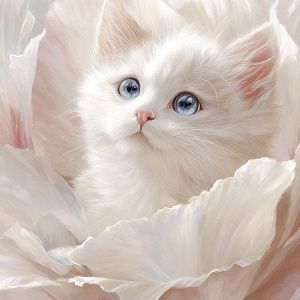 Нежный котёнок