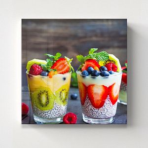 Смузи из ягод и чиа