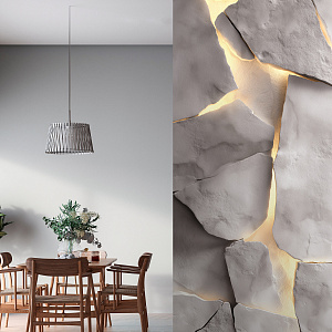 Скалы с подсветкой