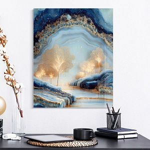 Мраморные деревья