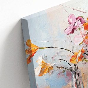 Композиция из букетов цветов