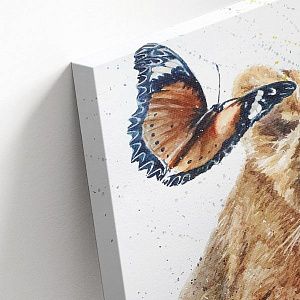 Львенок и бабочка