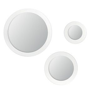 Трио, белое дерево