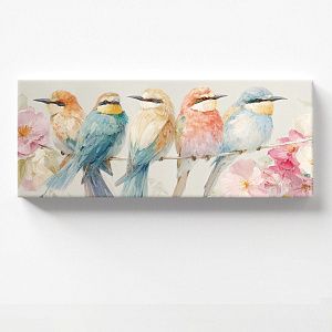 Яркие птички