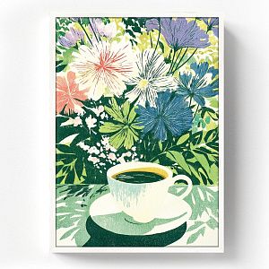 Завтрак в саду