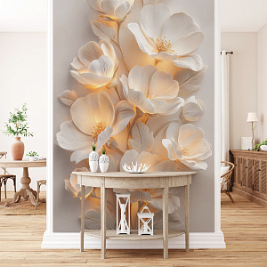 Цветы с подсветкой