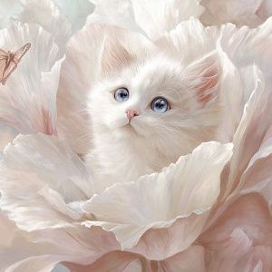 Нежный котёнок