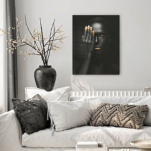 Золотой макияж