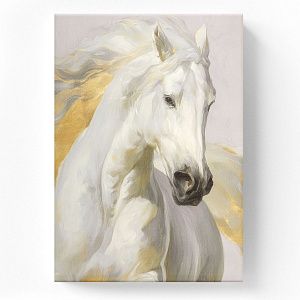 Белая лошадь