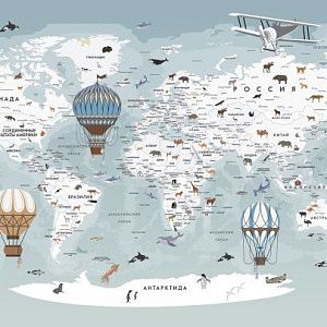 Карта мира для детей