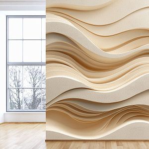 Золотой барельеф