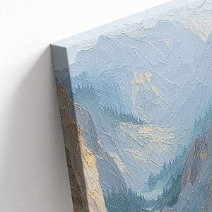 Водопад в горах