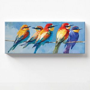 Яркие птички