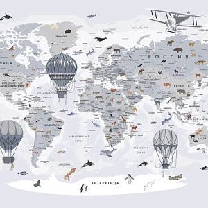 Карта мира для детей