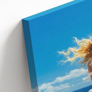 Девушка и море