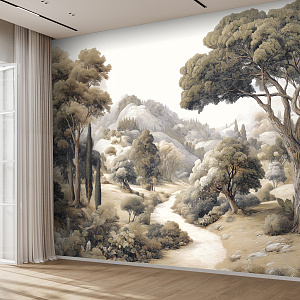 Винтажный лес