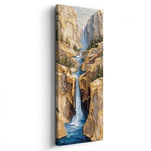 Голубой водопад