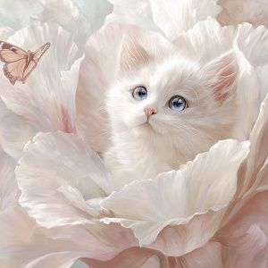 Нежный котёнок