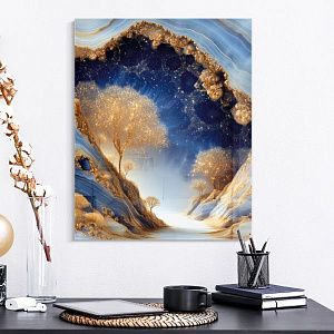 Мраморные деревья