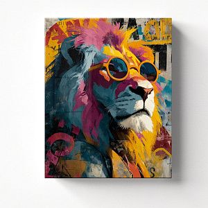 Лев-хипстер