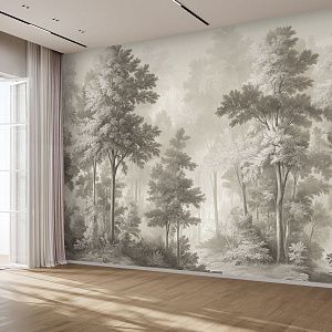 Бежевый лес