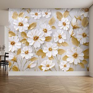 Золотые ромашки