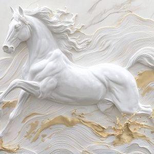 Мраморная лошадь