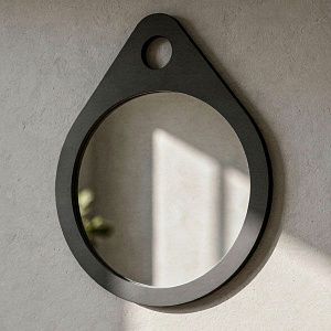 Зеркало "Капля", цвет "Графит"