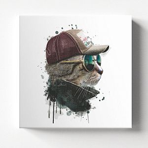 Стильный кот