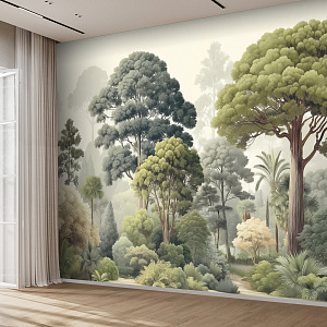 Винтажный лес