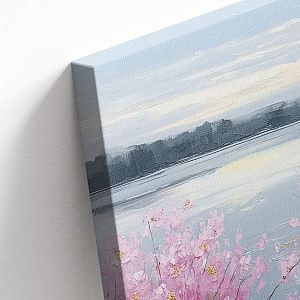 Розовый ручей