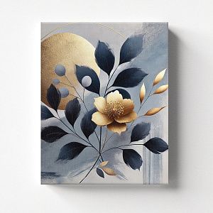 Абстракция с цветами