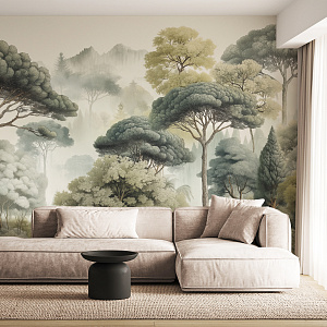 Винтажный лес