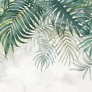 Тропические листья 3D