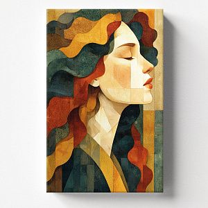 Дева в стиле баухаус