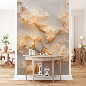 Цветы с подсветкой