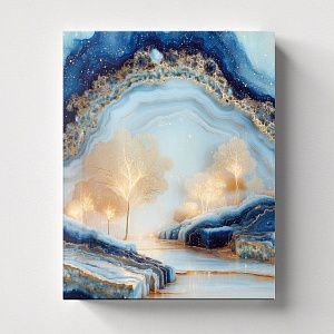 Мраморные деревья