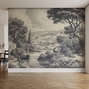 Винтажный лес