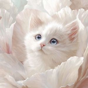 Нежный котёнок