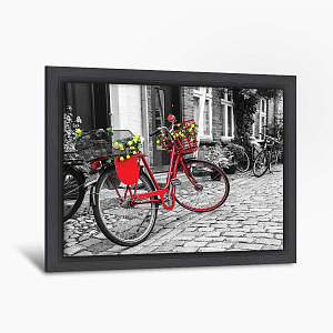 Велосипед в старом городе